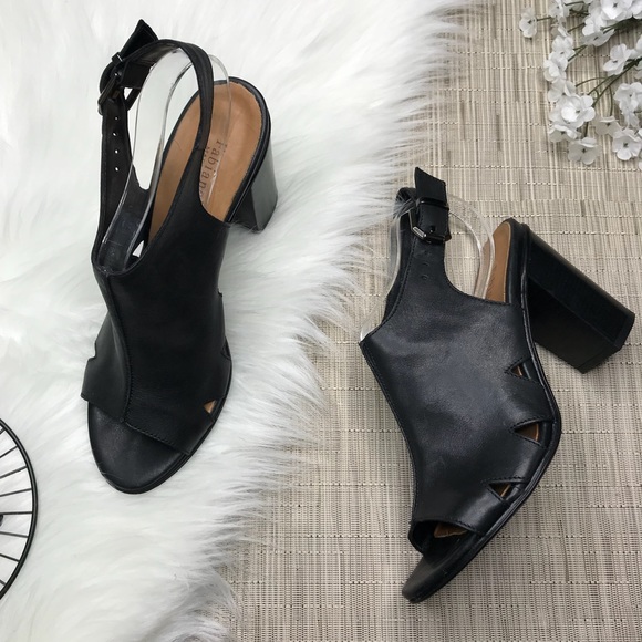 Fabianelli Shoes - Fabianelli Made In Italy Peep Toe Slingback Heels